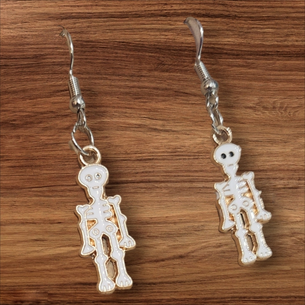 Skeleton Earrings